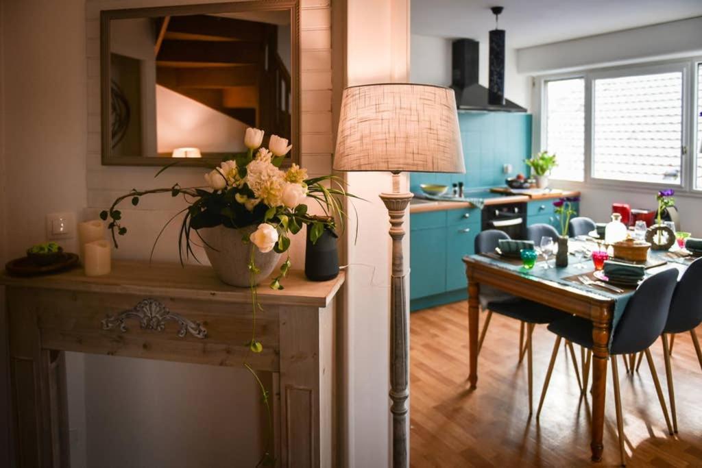 Duplex Tout Equipe, Proche Centre-Ville Colmar, Parking ภายนอก รูปภาพ