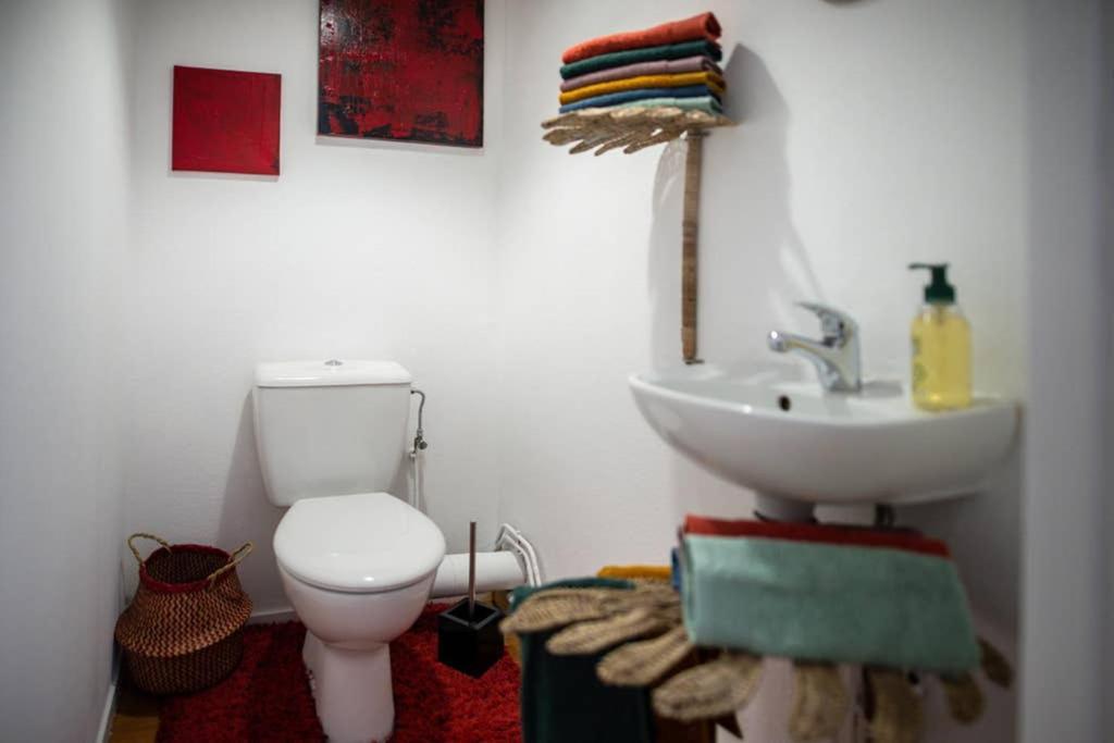 Duplex Tout Equipe, Proche Centre-Ville Colmar, Parking ภายนอก รูปภาพ